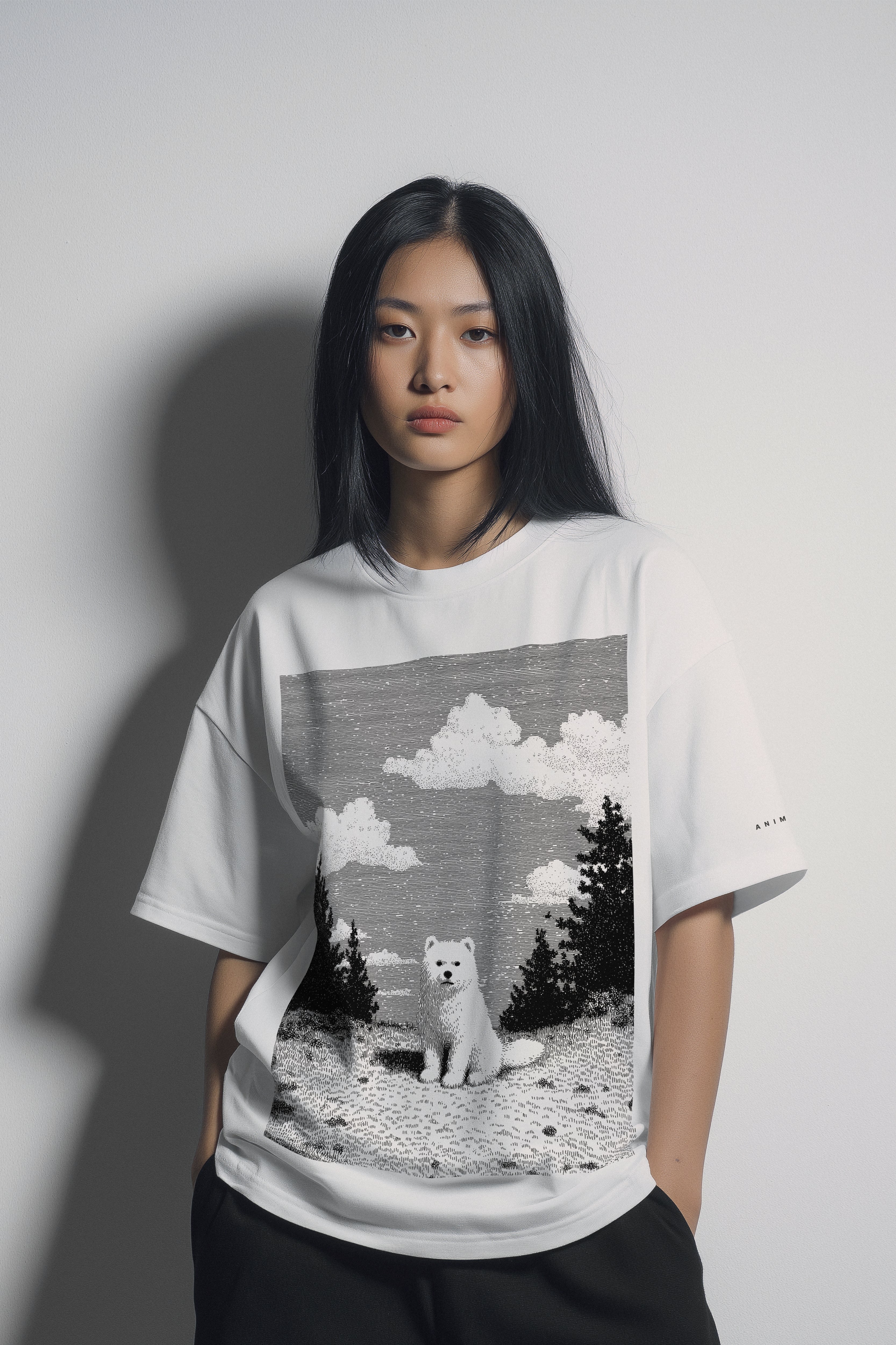 ANIMA II – Women's Heavyweight Tee | 305 GSM Oversized