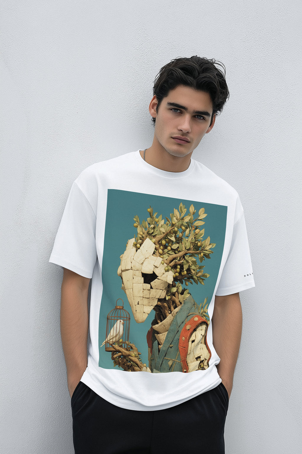 DOLIVE I – Men's Heavyweight Tee | 305 GSM Oversized