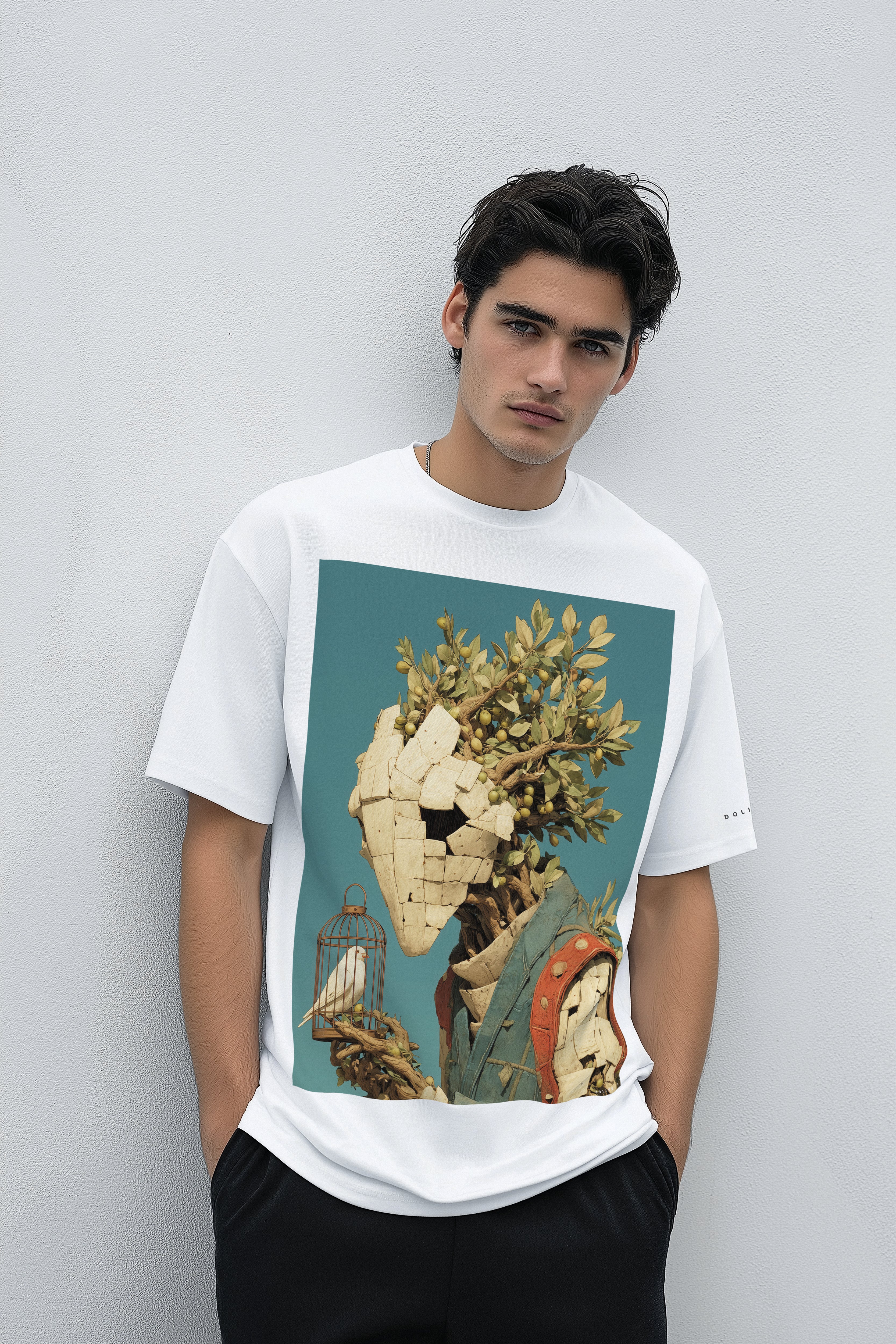 DOLIVE I – Men's Heavyweight Tee | 305 GSM Oversized