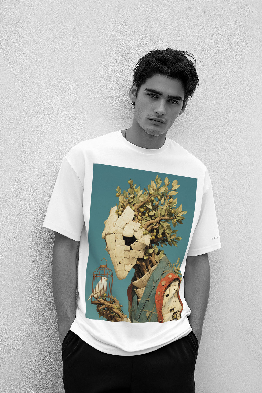 DOLIVE I – Men's Heavyweight Tee | 305 GSM Oversized