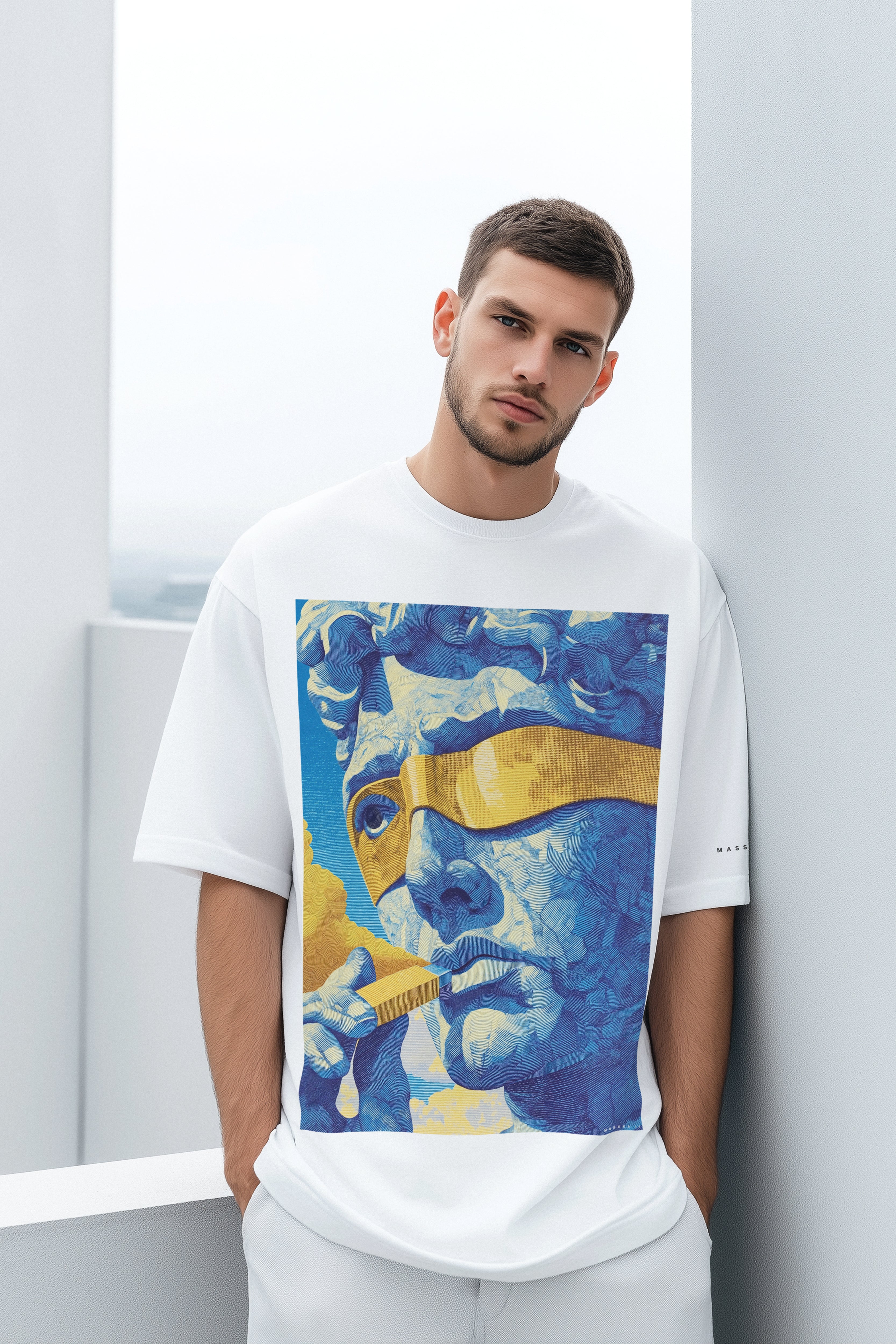 MASSES II – Men's Heavyweight Tee | 305 GSM Oversized