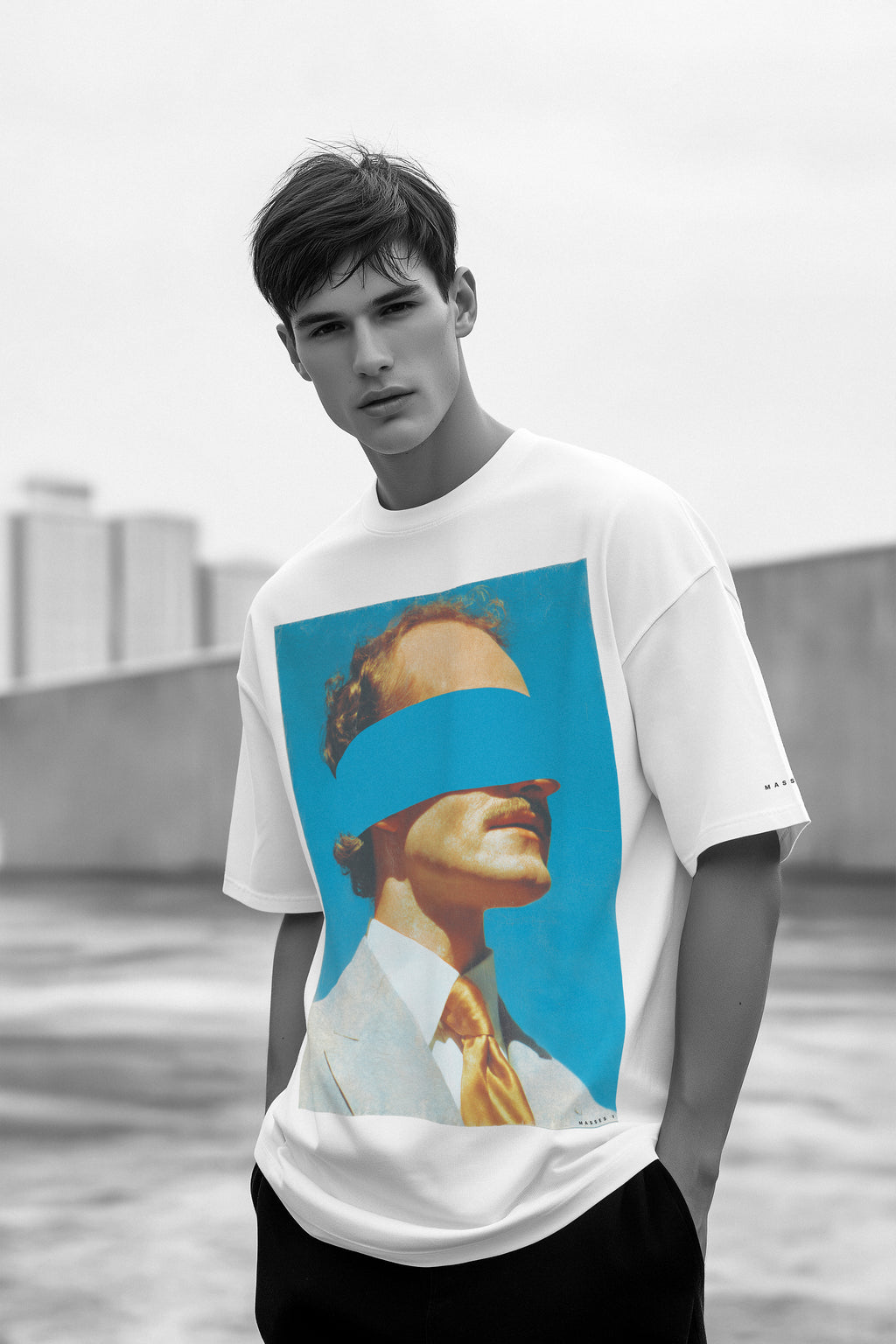 MASSES I – Men's Heavyweight Tee | 305 GSM Oversized