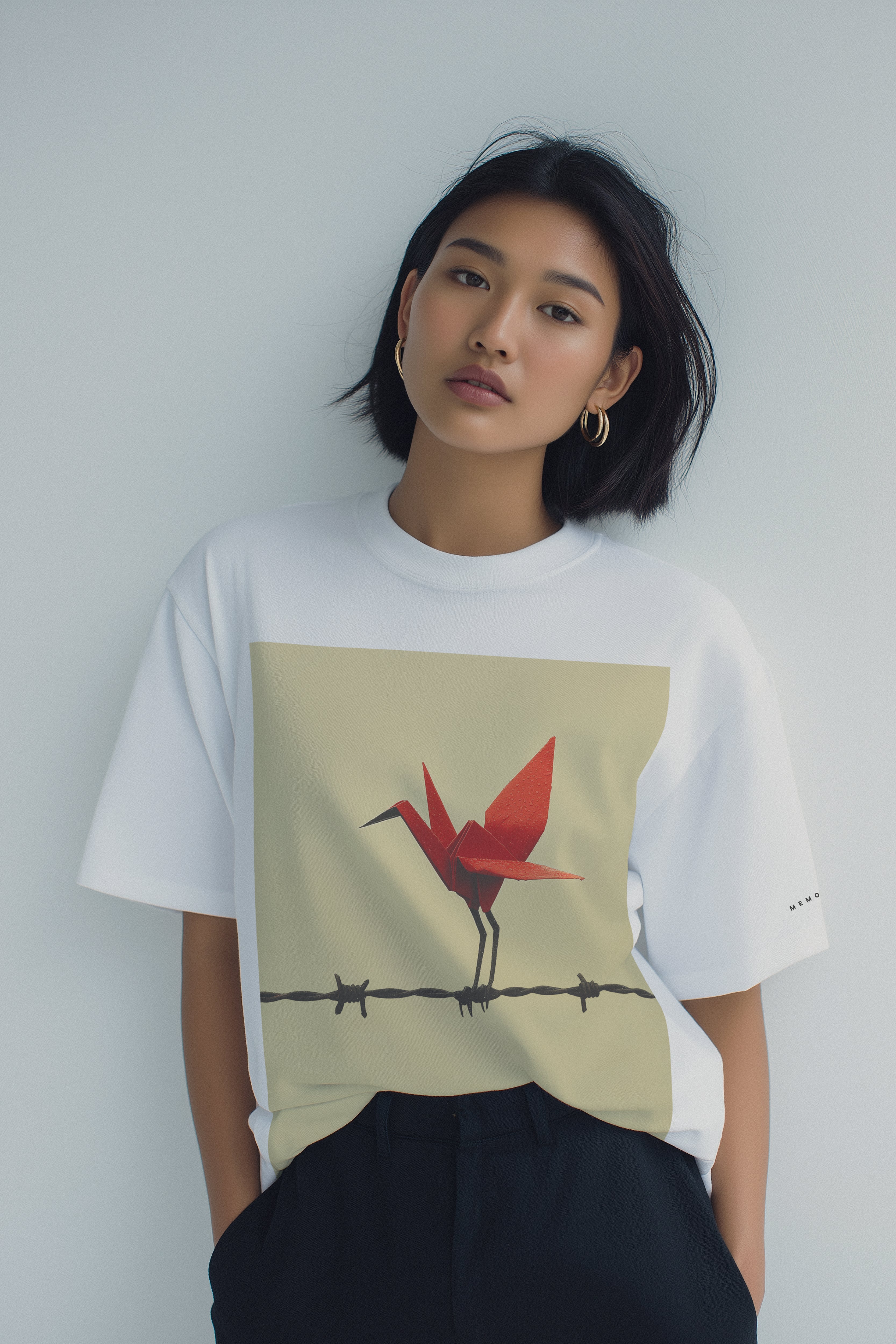 MEMOIR I – Women's Heavyweight Tee | 305 GSM Oversized