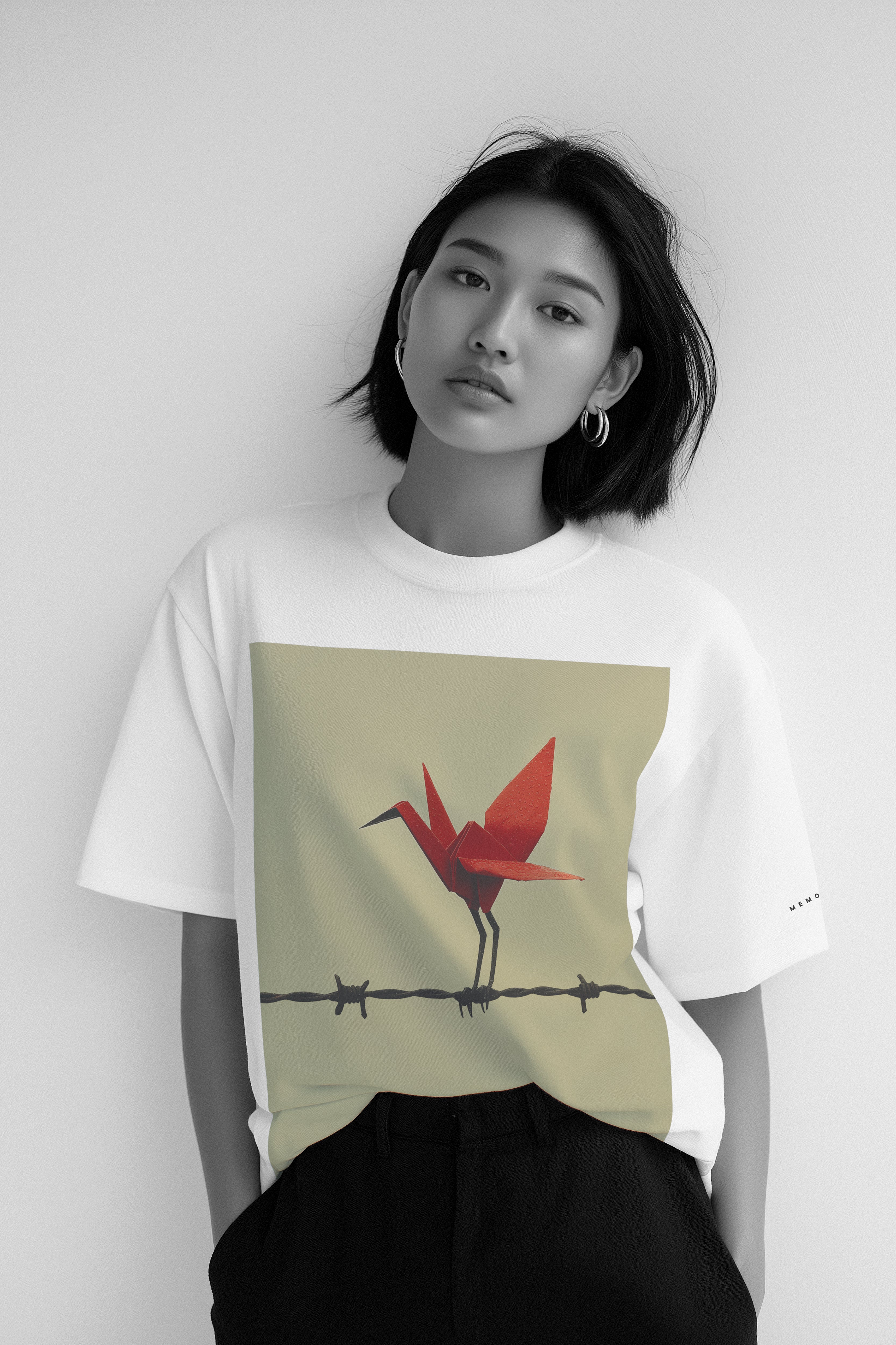 MEMOIR I – Women's Heavyweight Tee | 305 GSM Oversized