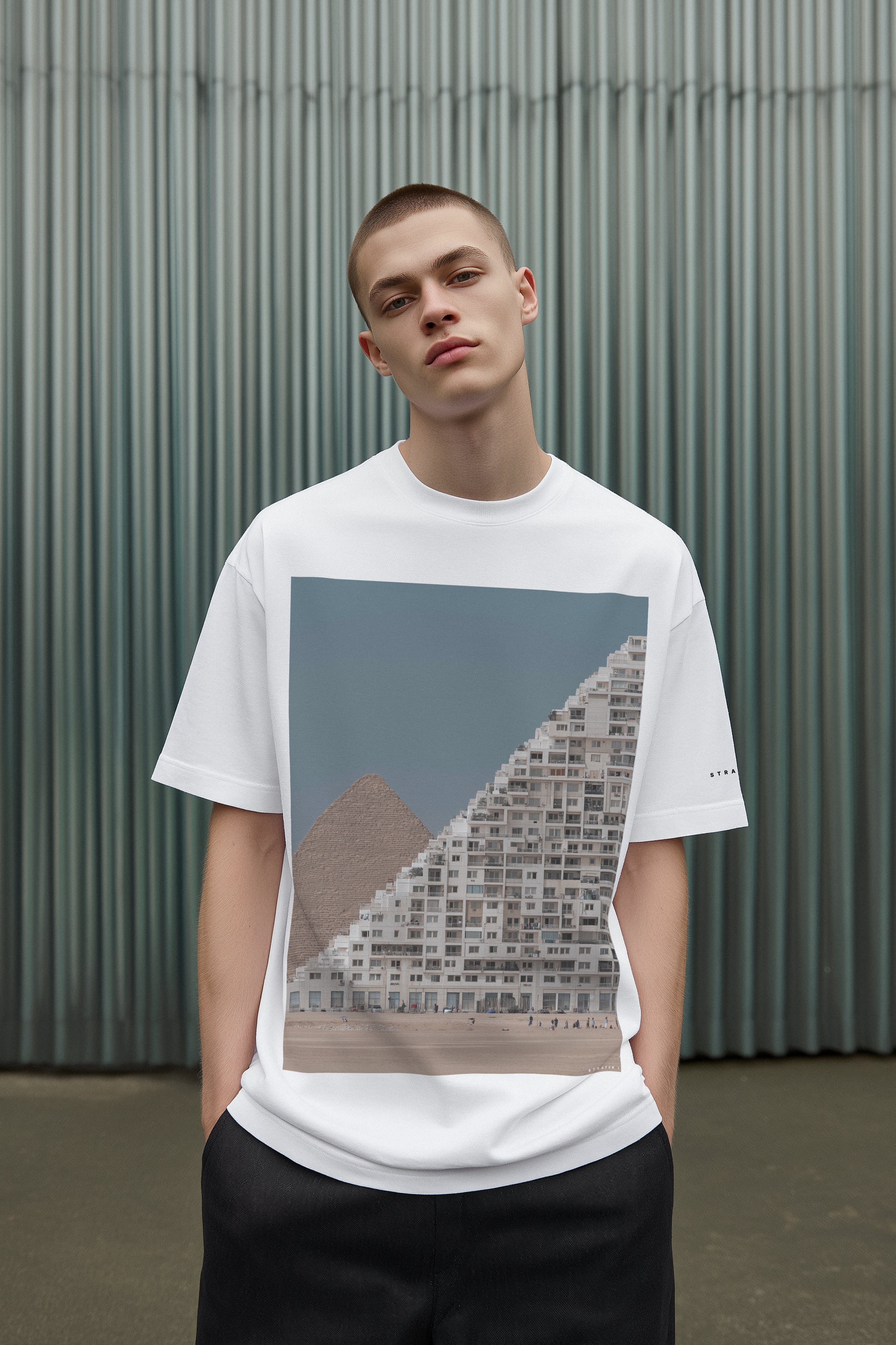 STRATUM I – Men's Heavyweight Tee | 305 GSM Oversized