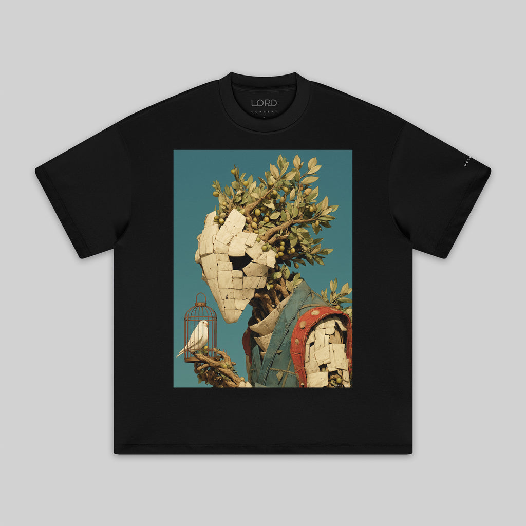 DOLIVE I – Men's Heavyweight Tee | 305 GSM Oversized