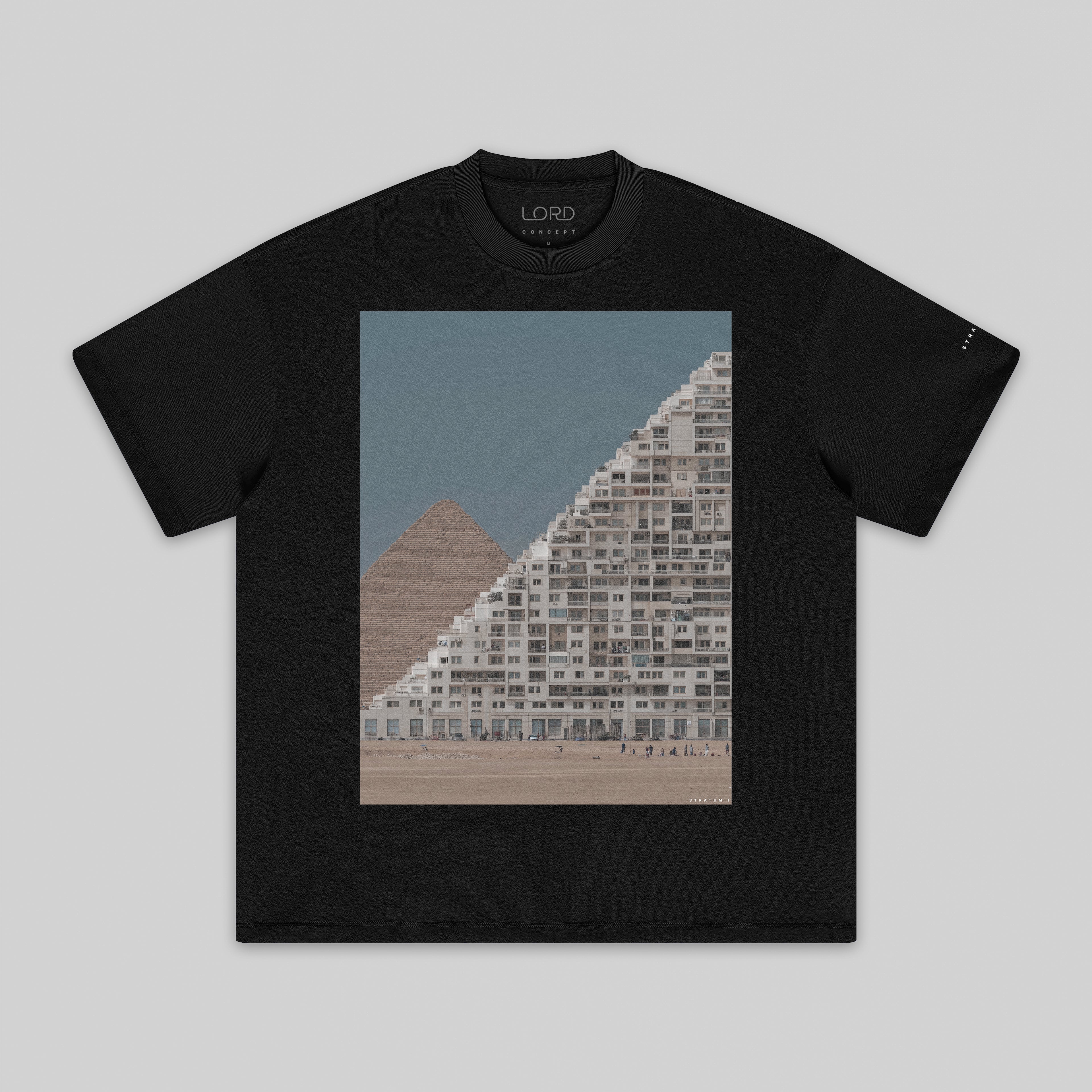 STRATUM I – Men's Heavyweight Tee | 305 GSM Oversized