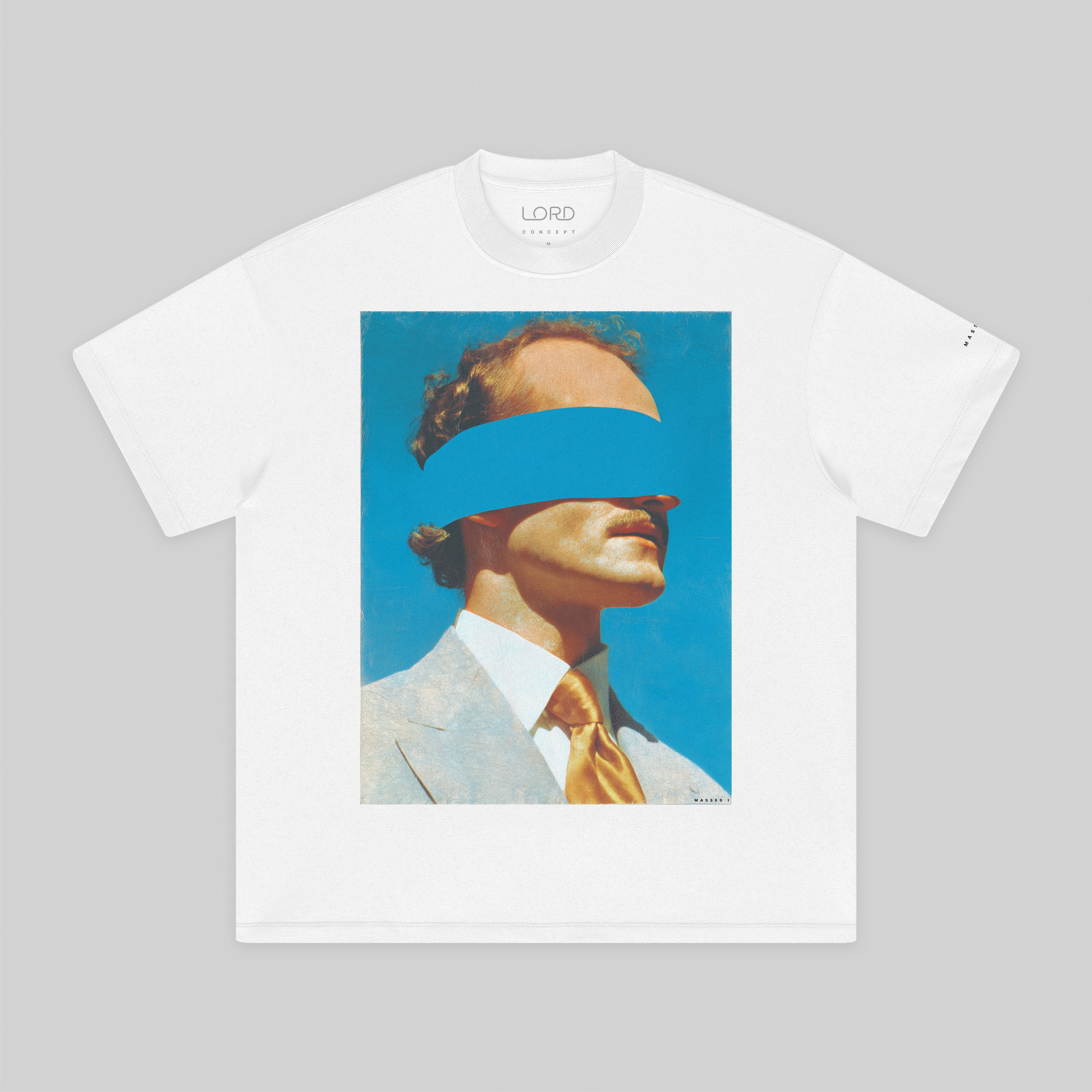 MASSES I – Men's Heavyweight Tee | 305 GSM Oversized