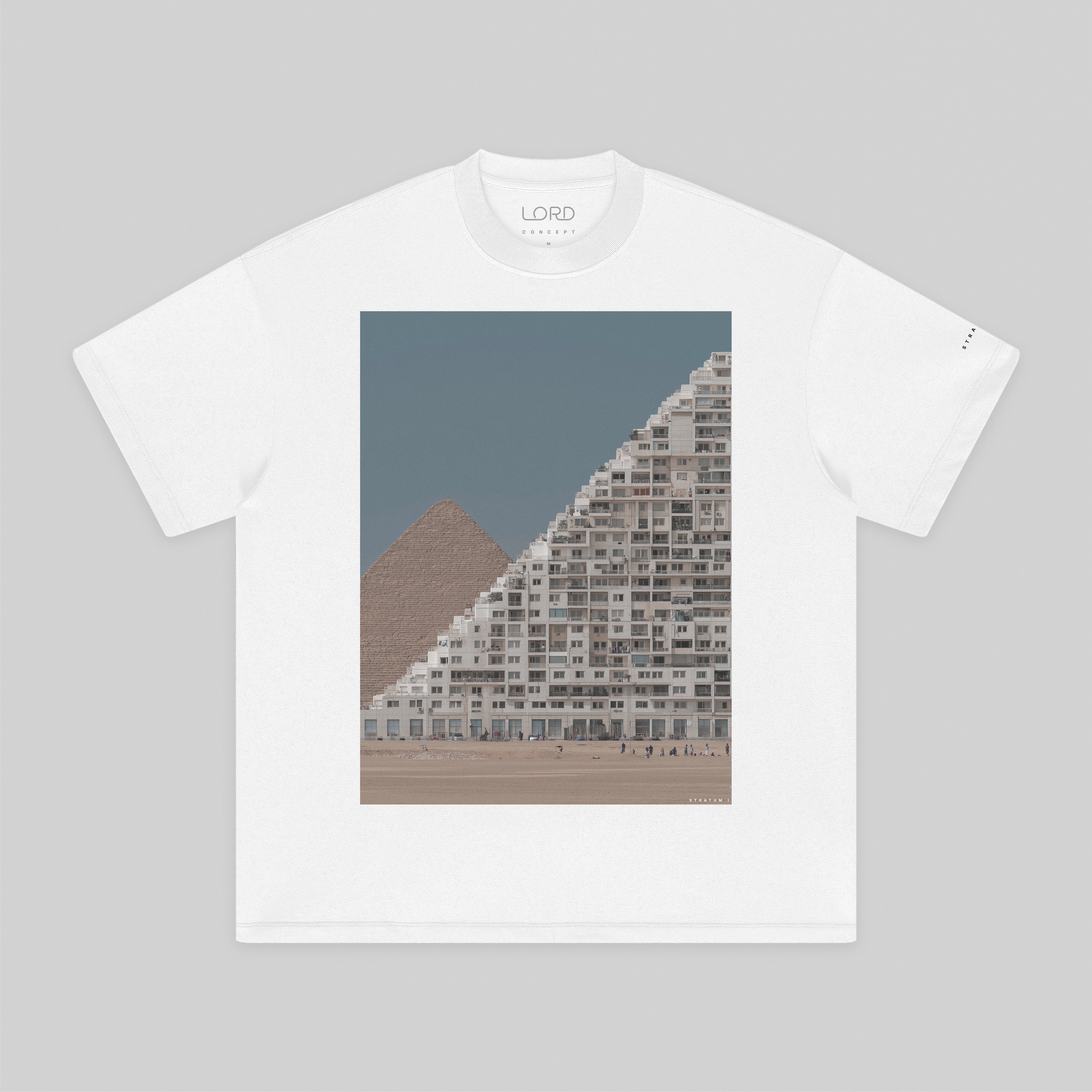 STRATUM I – Men's Heavyweight Tee | 305 GSM Oversized