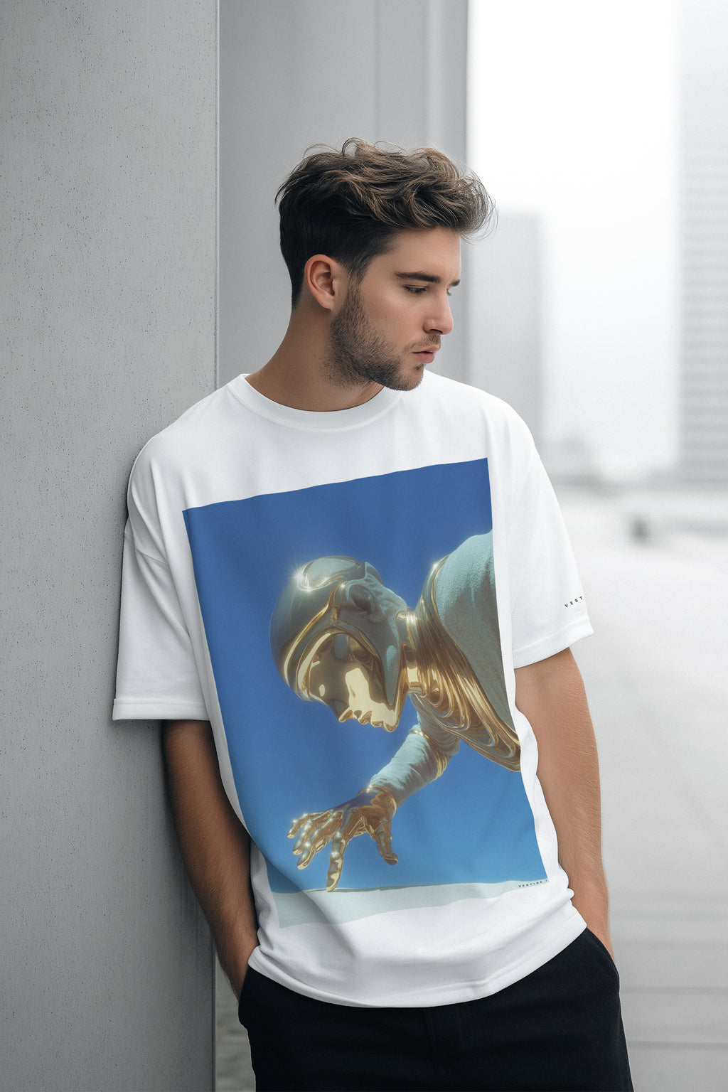 VESTIGE I – Men's Heavyweight Tee | 305 GSM Oversized